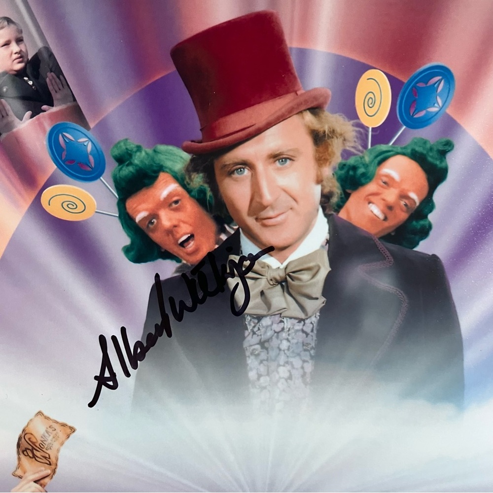 OOMPA LOOMPA Signed 8x10 / ALBERT WILKINSON / Willy Wonka 1971 & LABYRINTH 1986